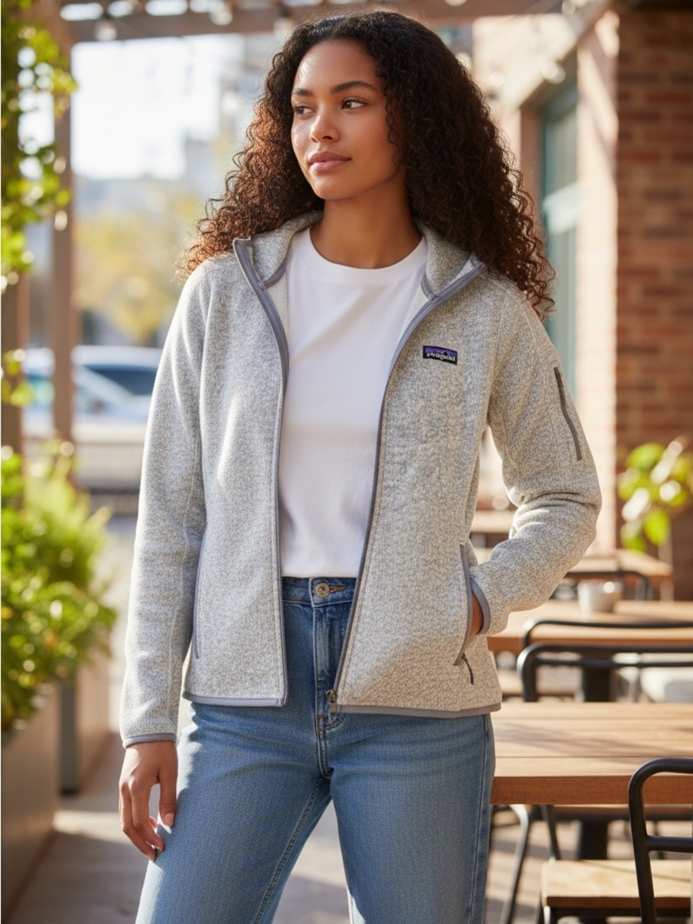 Patagonia Hooded Better Sweater Full-Zip Fleece Jacket